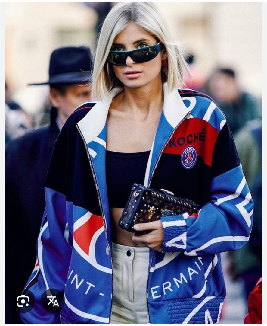 koche コシェ　パリサンジェルマン パッチワークトラックジャケット