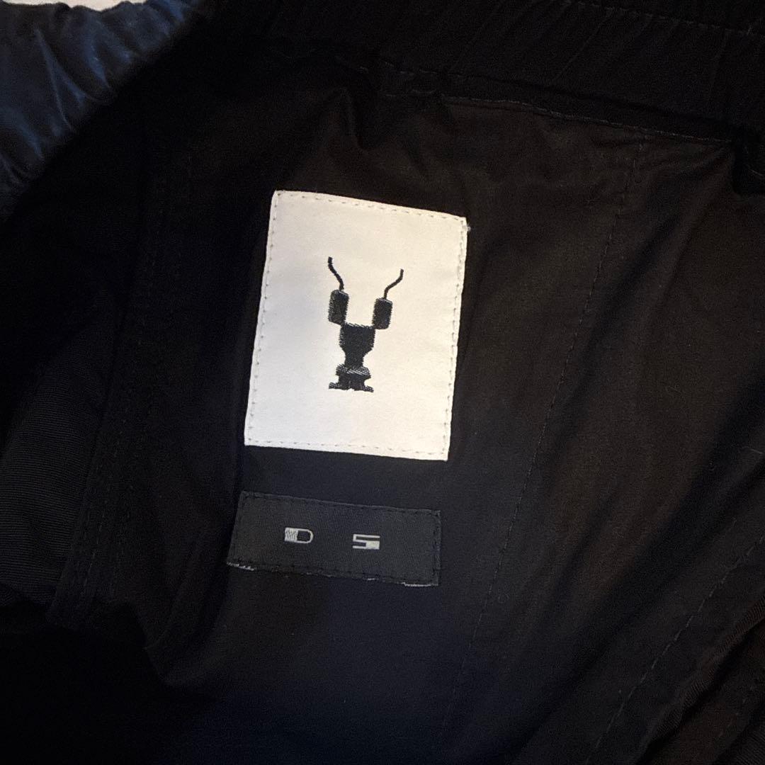 リックオウエンス ダークシャドウ サルエルパンツ ナイロン 黒 XS