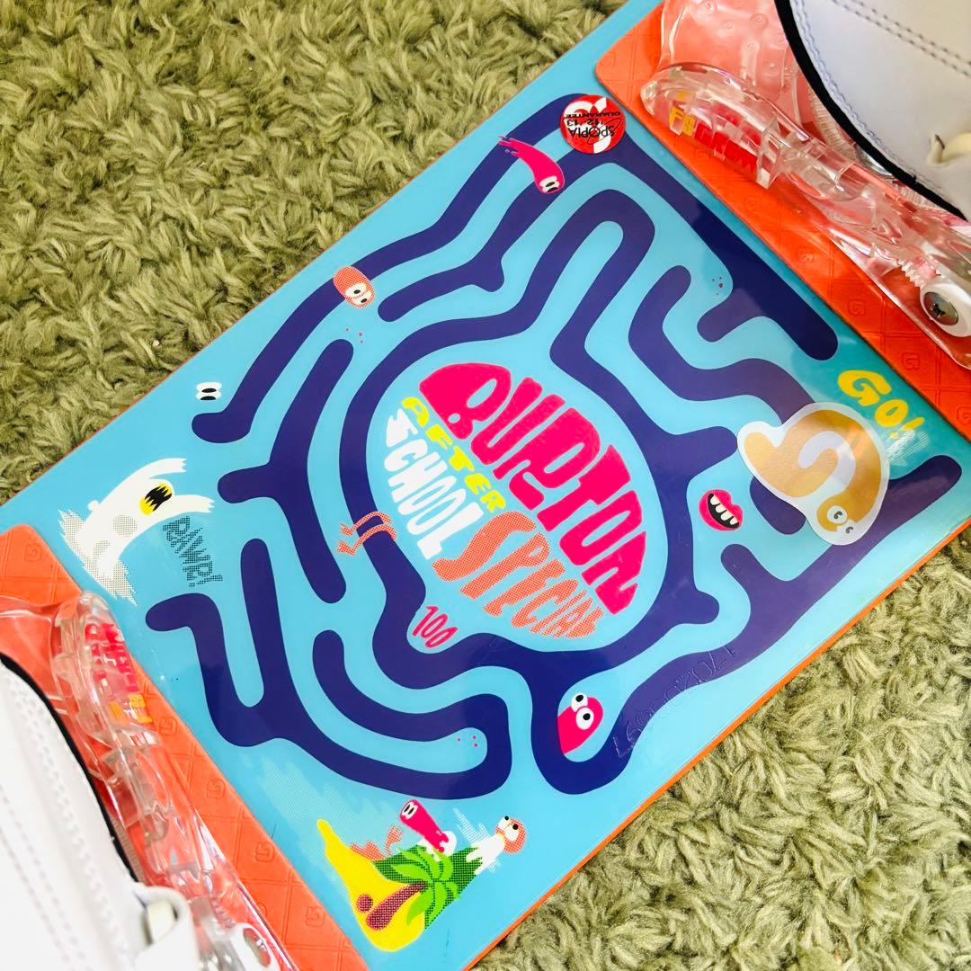 【ジュニア・キッズ】BURTON スノーボード3点セット 100cm