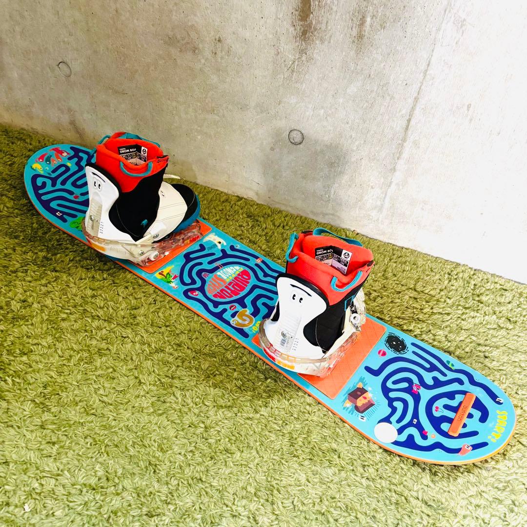 【ジュニア・キッズ】BURTON スノーボード3点セット 100cm