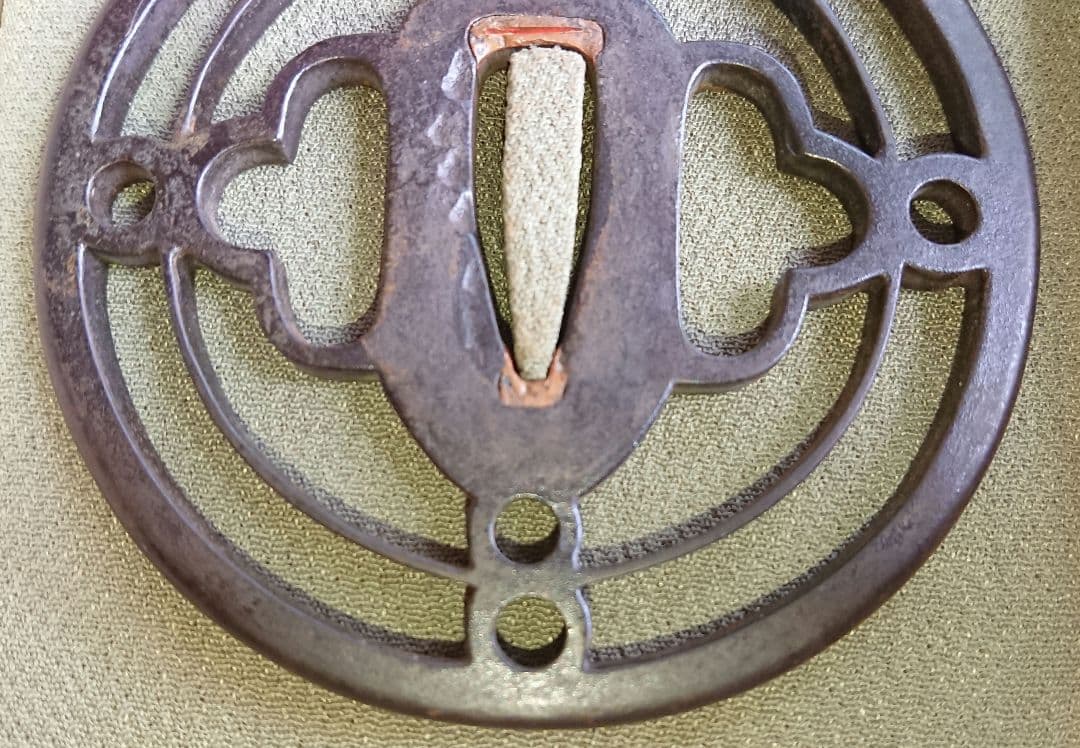 稀少 江戸後期 日本刀 刀鍔