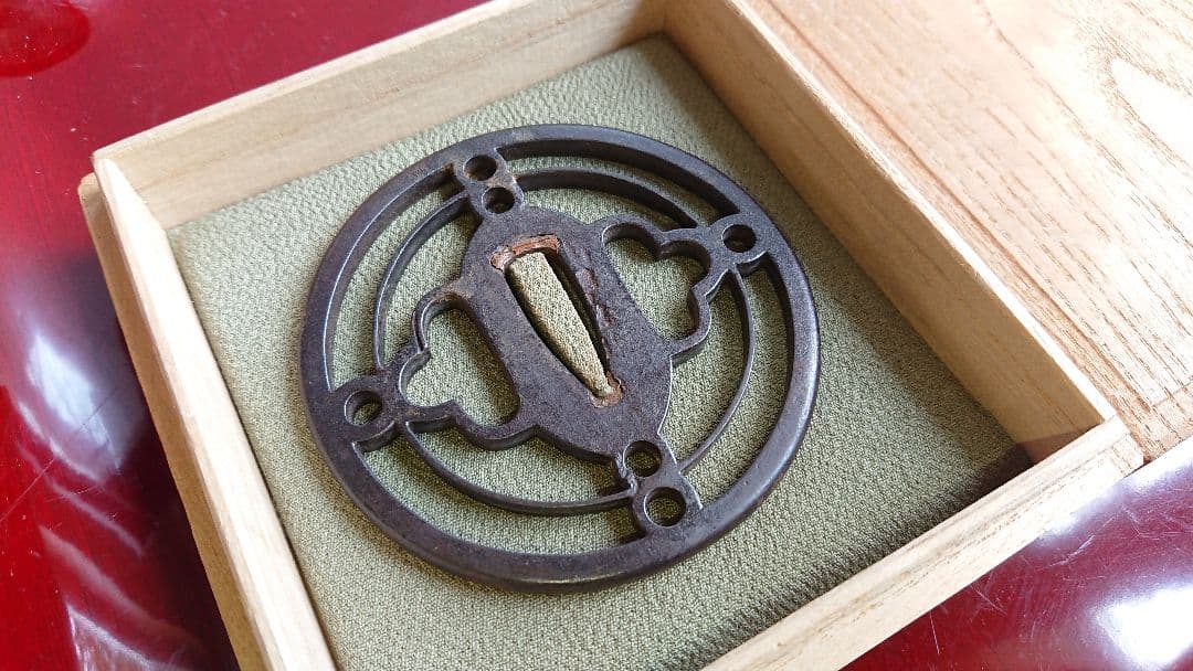 稀少 江戸後期 日本刀 刀鍔