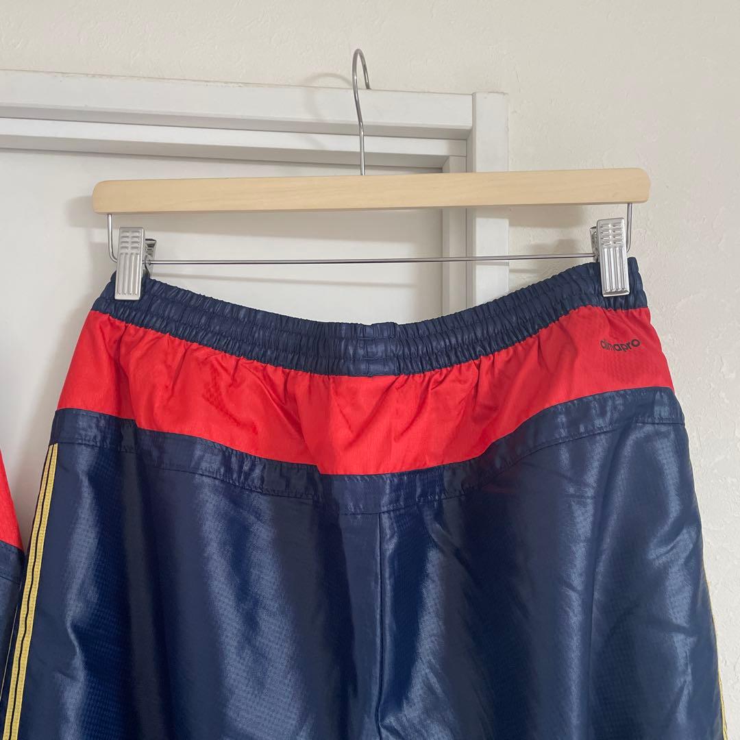 アディダスプロフェッショナル　ウインドブレーカー　上下セット　Lサイズ 裏起毛