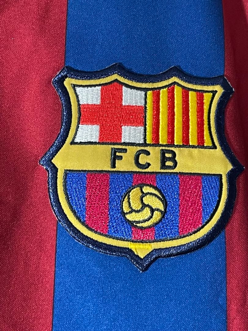 【正規品】バルセロナ　05/06ホームレプリカ長袖