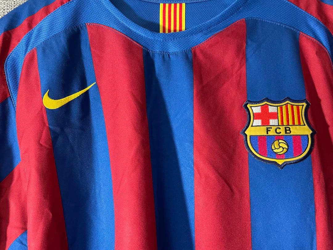 【正規品】バルセロナ　05/06ホームレプリカ長袖