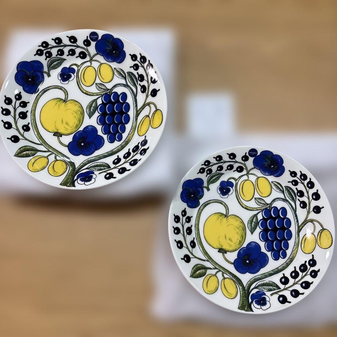 ARABIA・アラビア　パラティッシ　プレート26cm ２枚セット