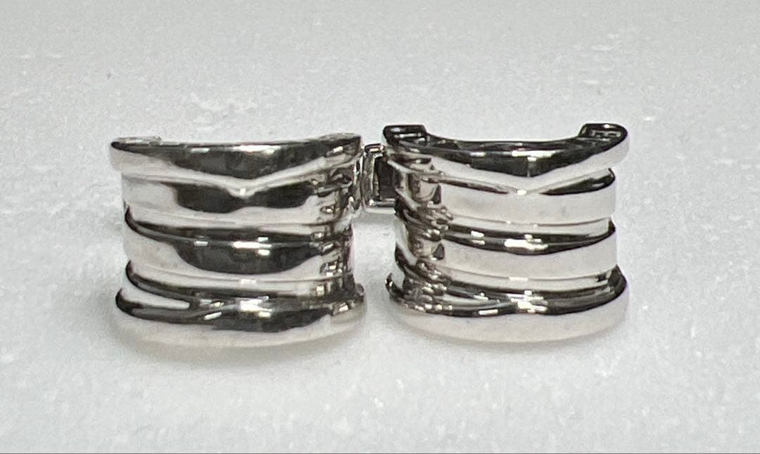 BVLGARI　ブルガリ　カフリンクス　ビーゼロワン　シルバー925　 箱付き