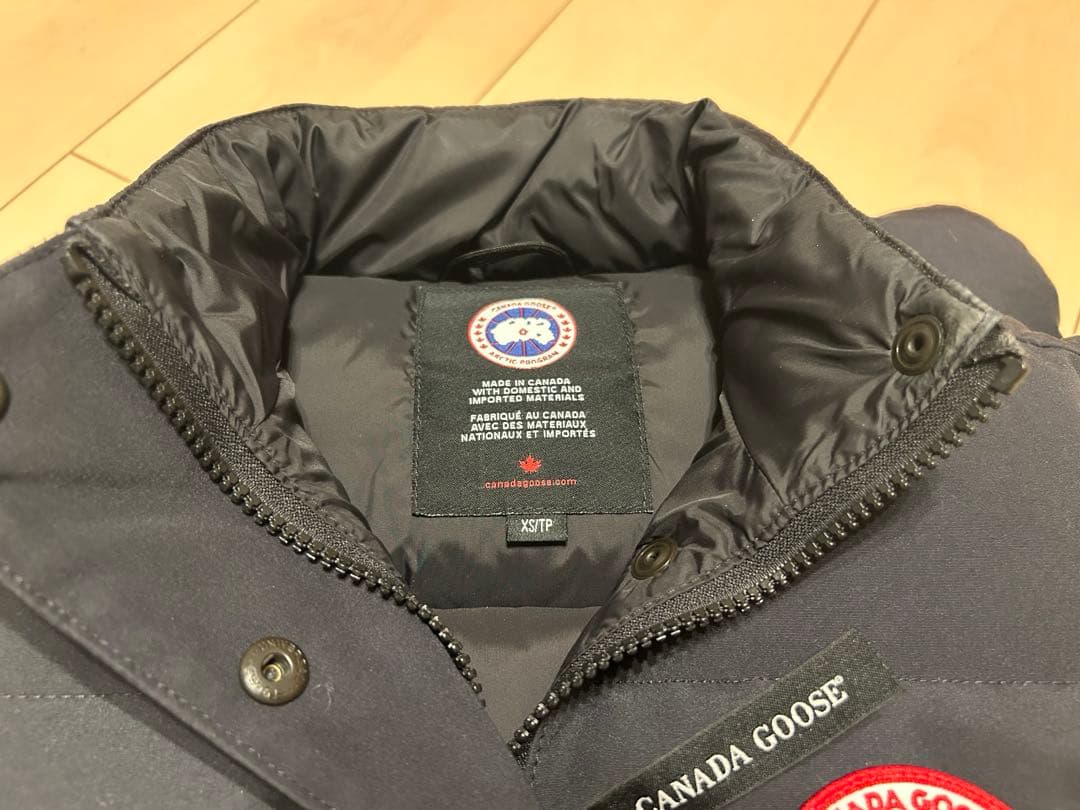   ダウンベスト ネイビー