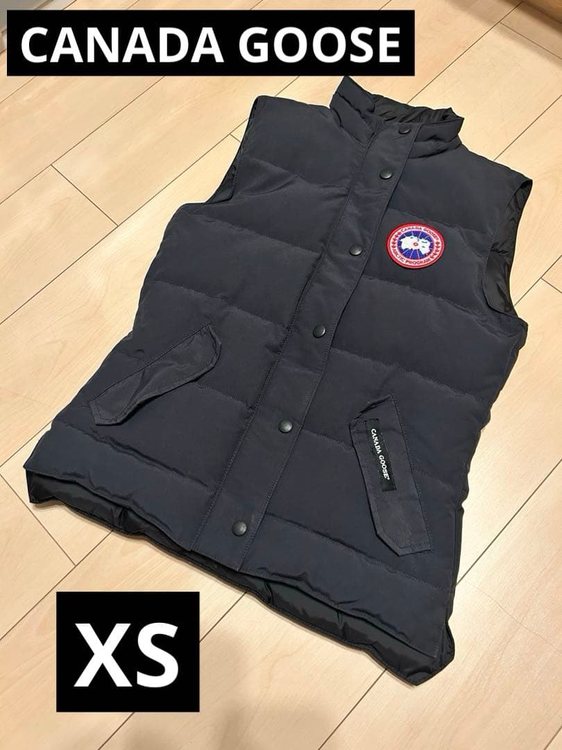   ダウンベスト ネイビー