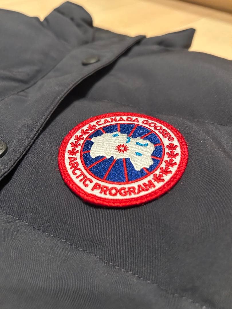   ダウンベスト ネイビー