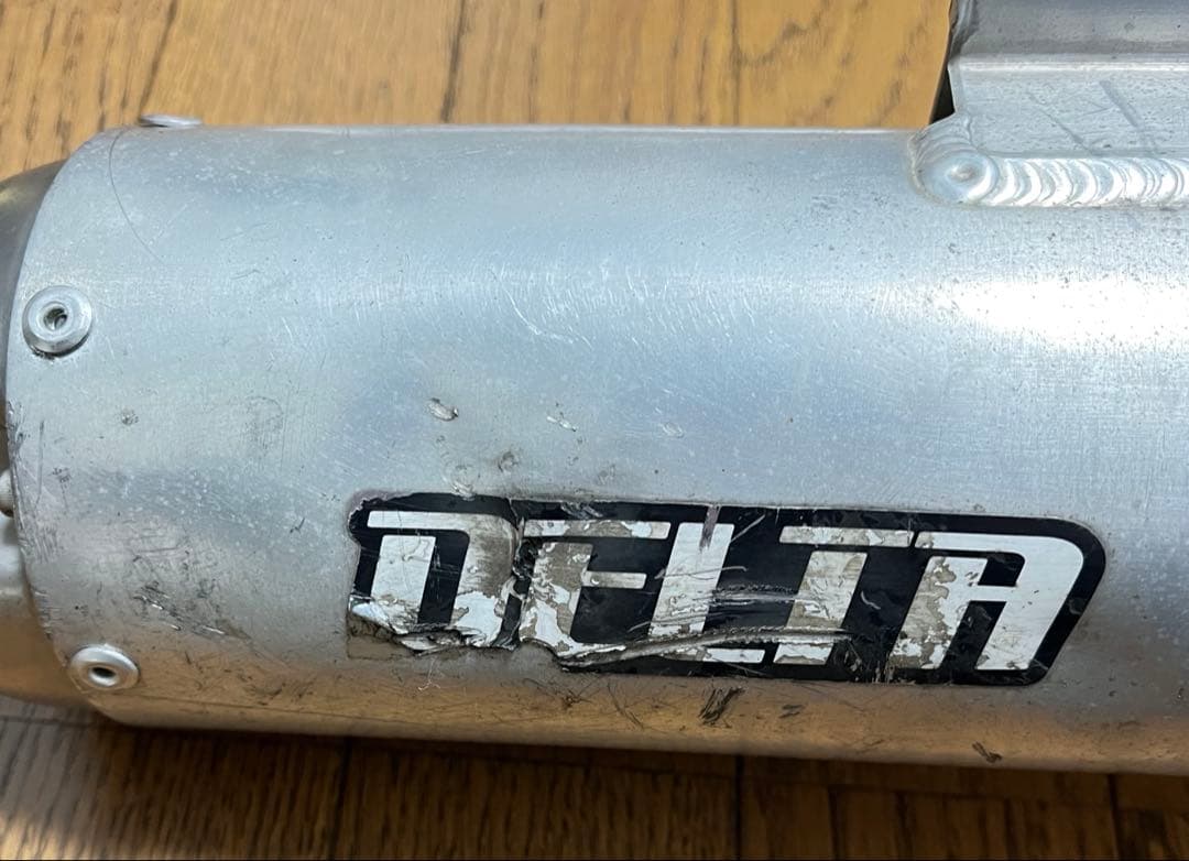 デルタサイレンサー XR250 MD30 ME08 XR400 マフラー