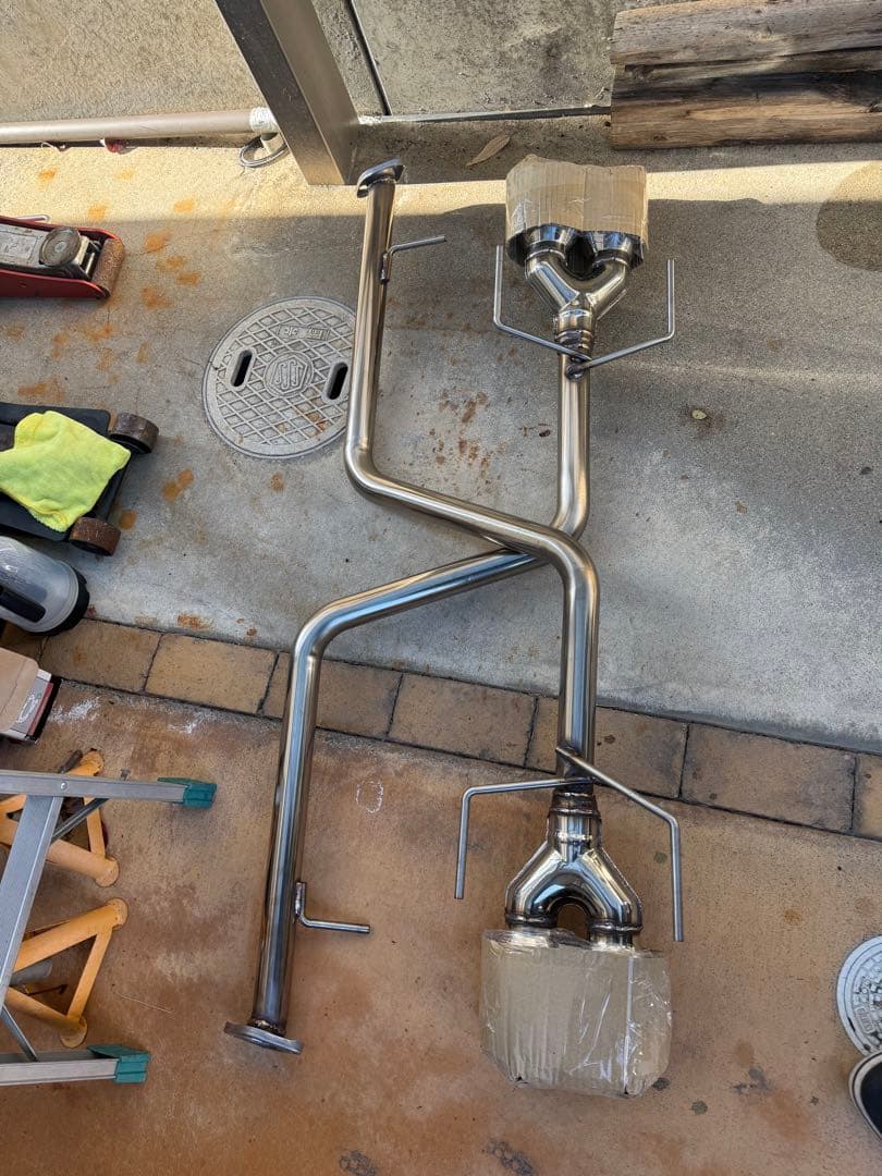 限定値下げ中‼️スリーキャッツ220クラウン2.5ハイブリッドRS100Φマフラー