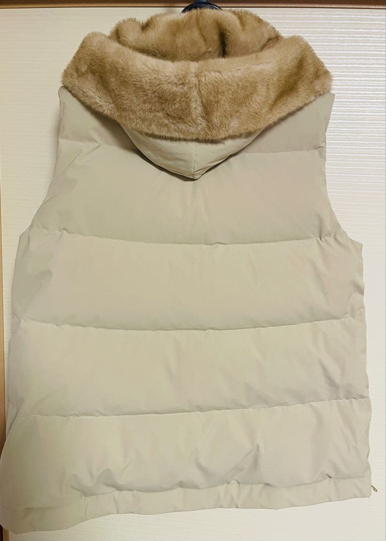 LOU ANDREAルーアンドレアFAKE MINKVEST新品タグ★9.9万円