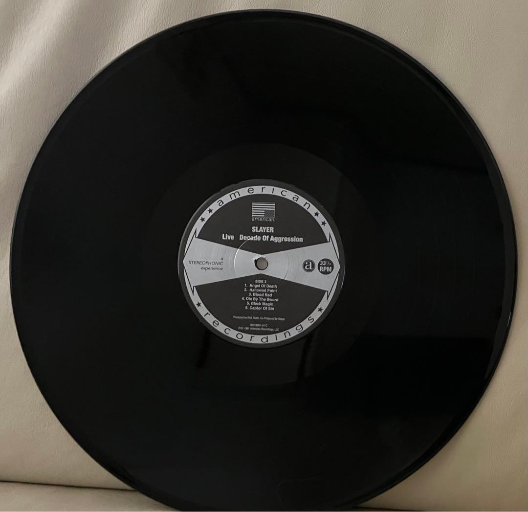 【2LP】SLAYER - Decade Of Aggression〈LIVE〉
