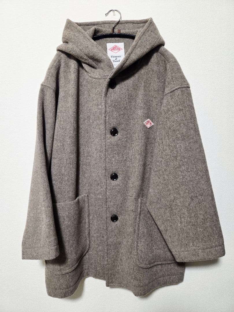 nico_pさま専用 DANTON フード付きウールコート 36