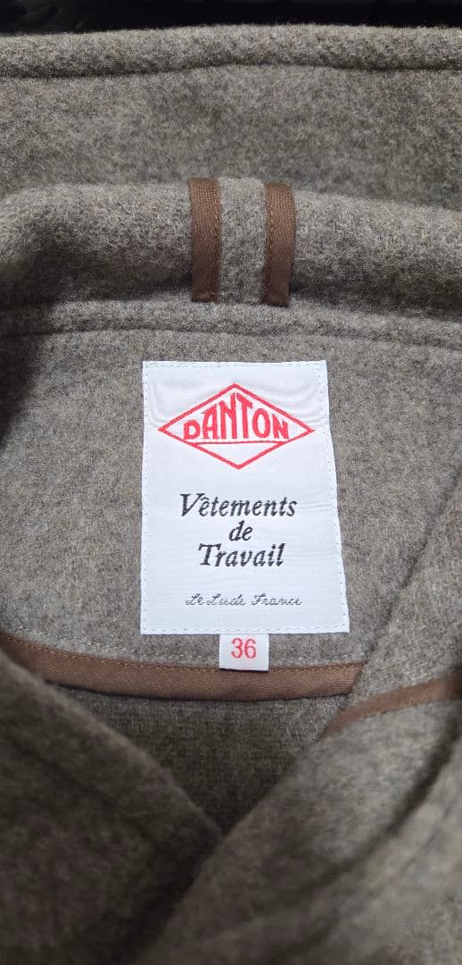 nico_pさま専用 DANTON フード付きウールコート 36