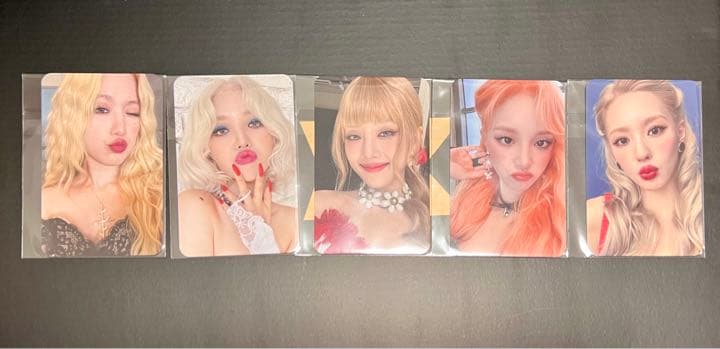 (G)I-DLE   I LOVE JPFC 限定 トレカ 5枚セット