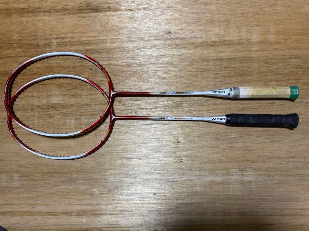 バドミントンラケット　7本セット
