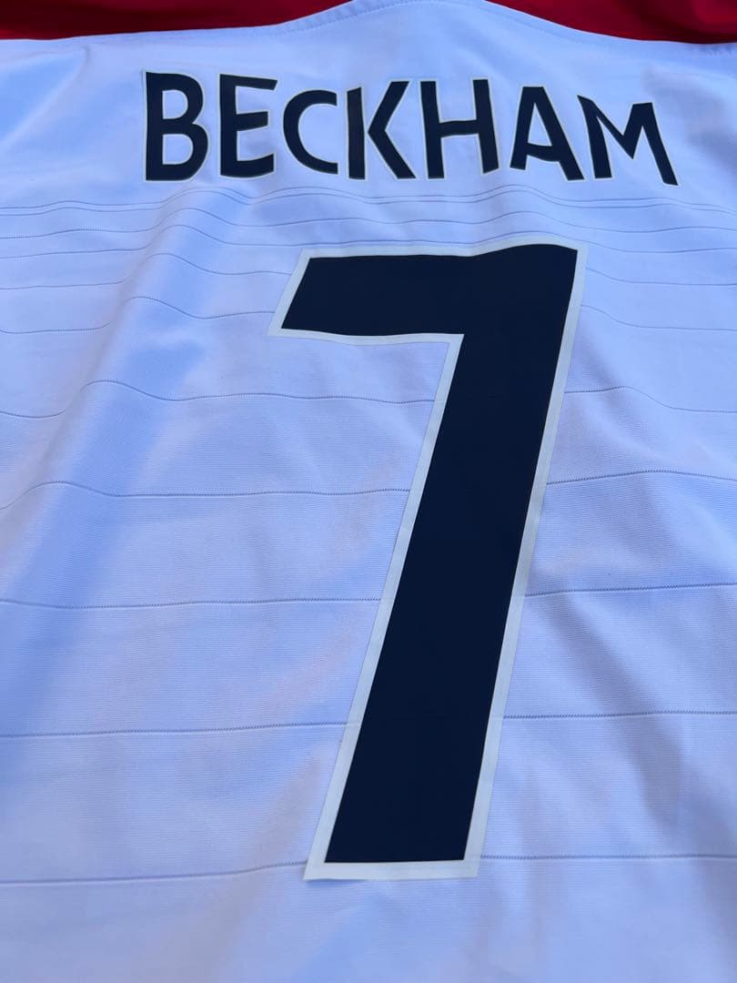 イングランド代表 03-05 ホーム ベッカム ユニフォーム #7 リバーシブル