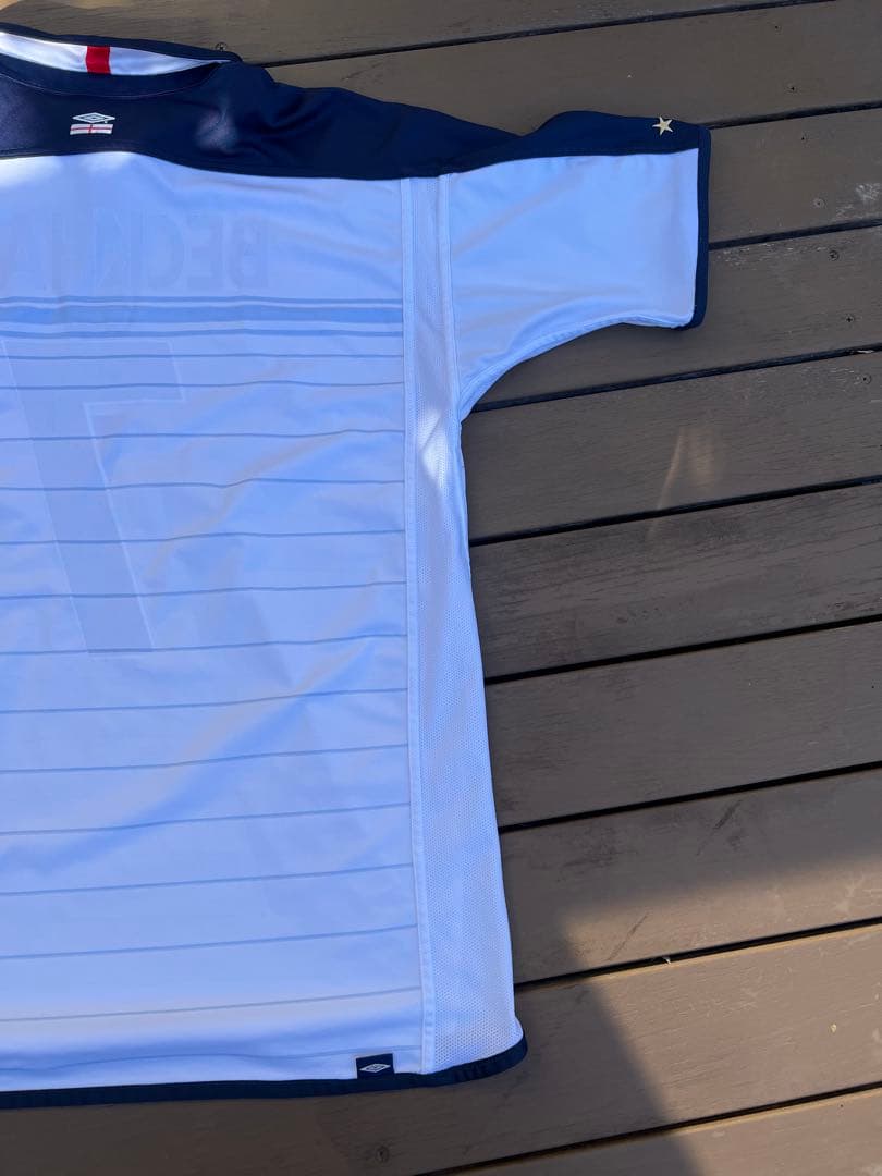 イングランド代表 03-05 ホーム ベッカム ユニフォーム #7 リバーシブル