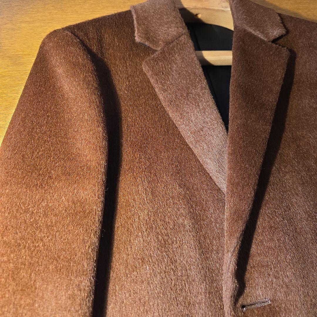 未使用 希少 アルパカ theory セオリー チェスターコート