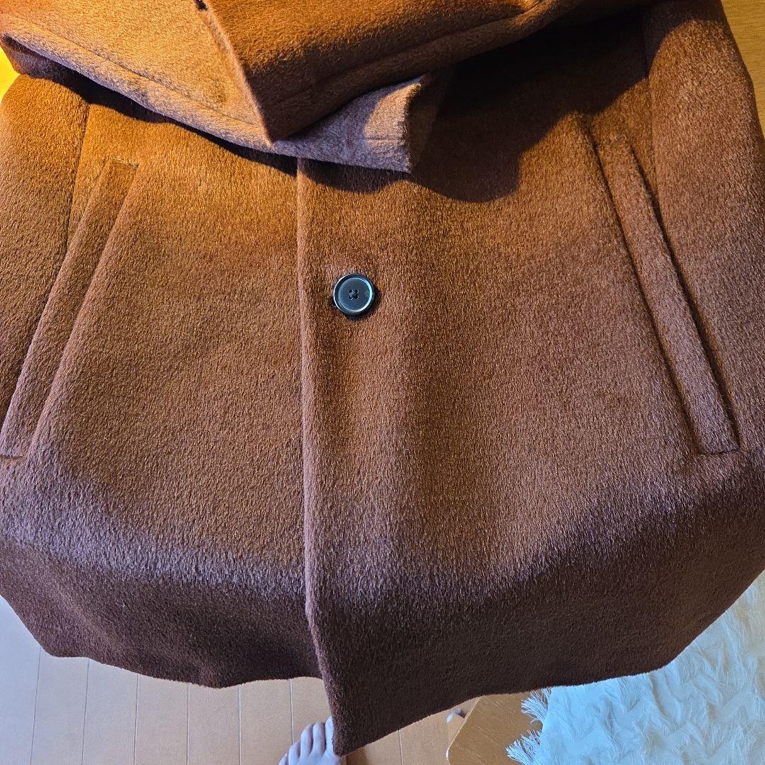 未使用 希少 アルパカ theory セオリー チェスターコート