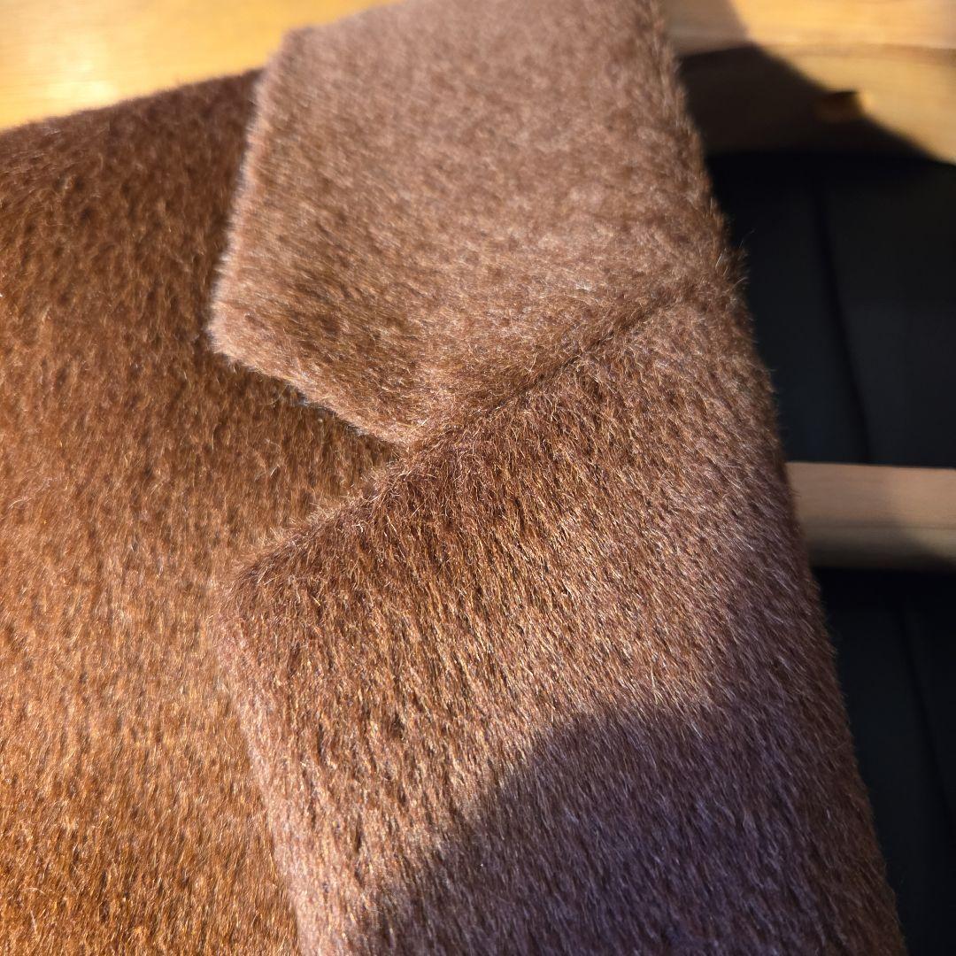 未使用 希少 アルパカ theory セオリー チェスターコート