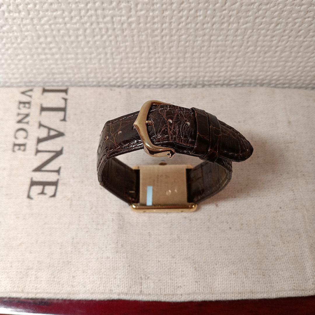 カルティエ　マストタンク　LM　手巻き　ヴェルメイユ　新品仕上げ済　メンズサイズ