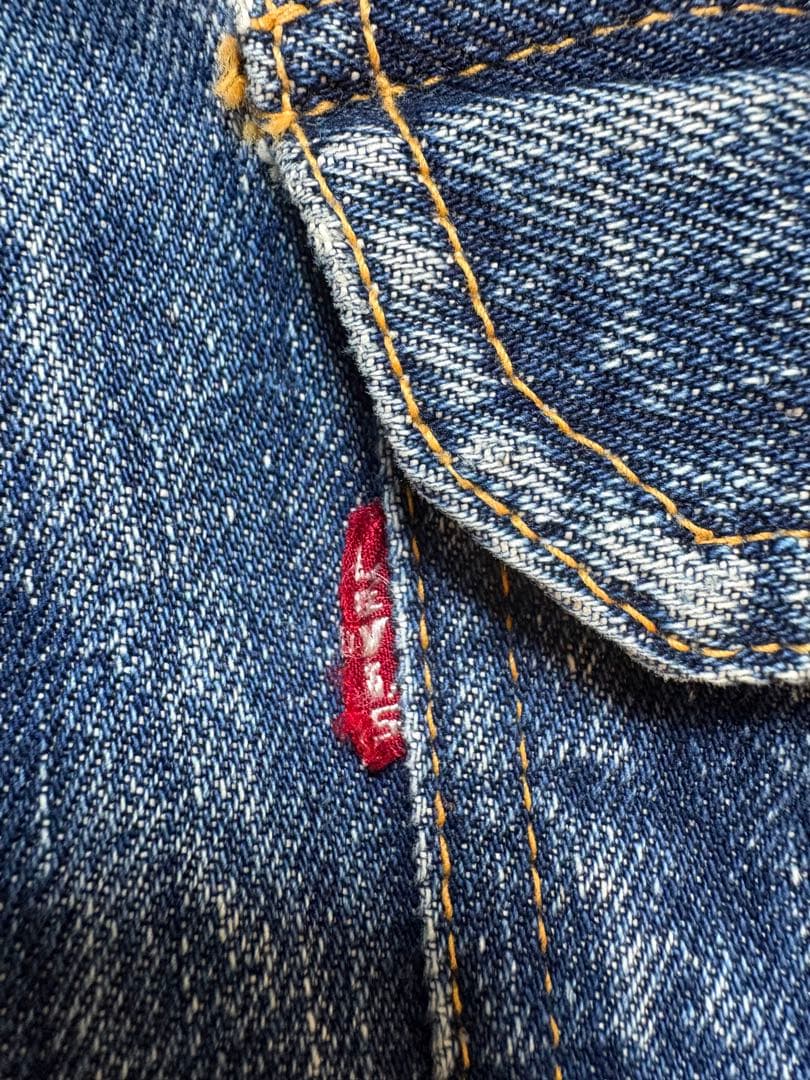 LEVIS オリジナル 507XX セカンド革パッチ　デニムジャケット