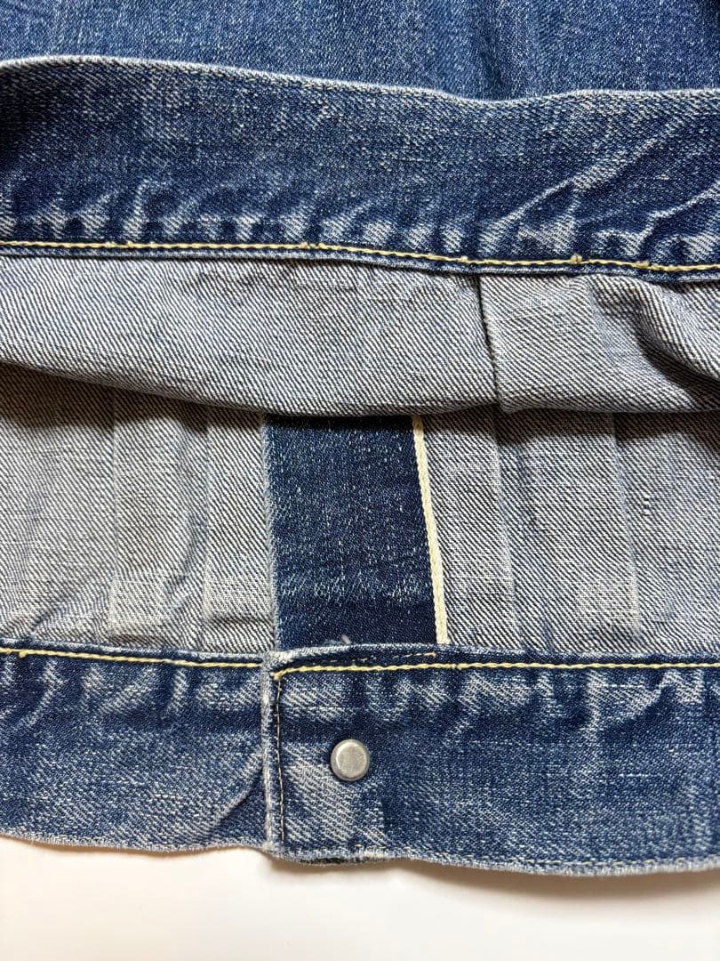 LEVIS オリジナル 507XX セカンド革パッチ　デニムジャケット