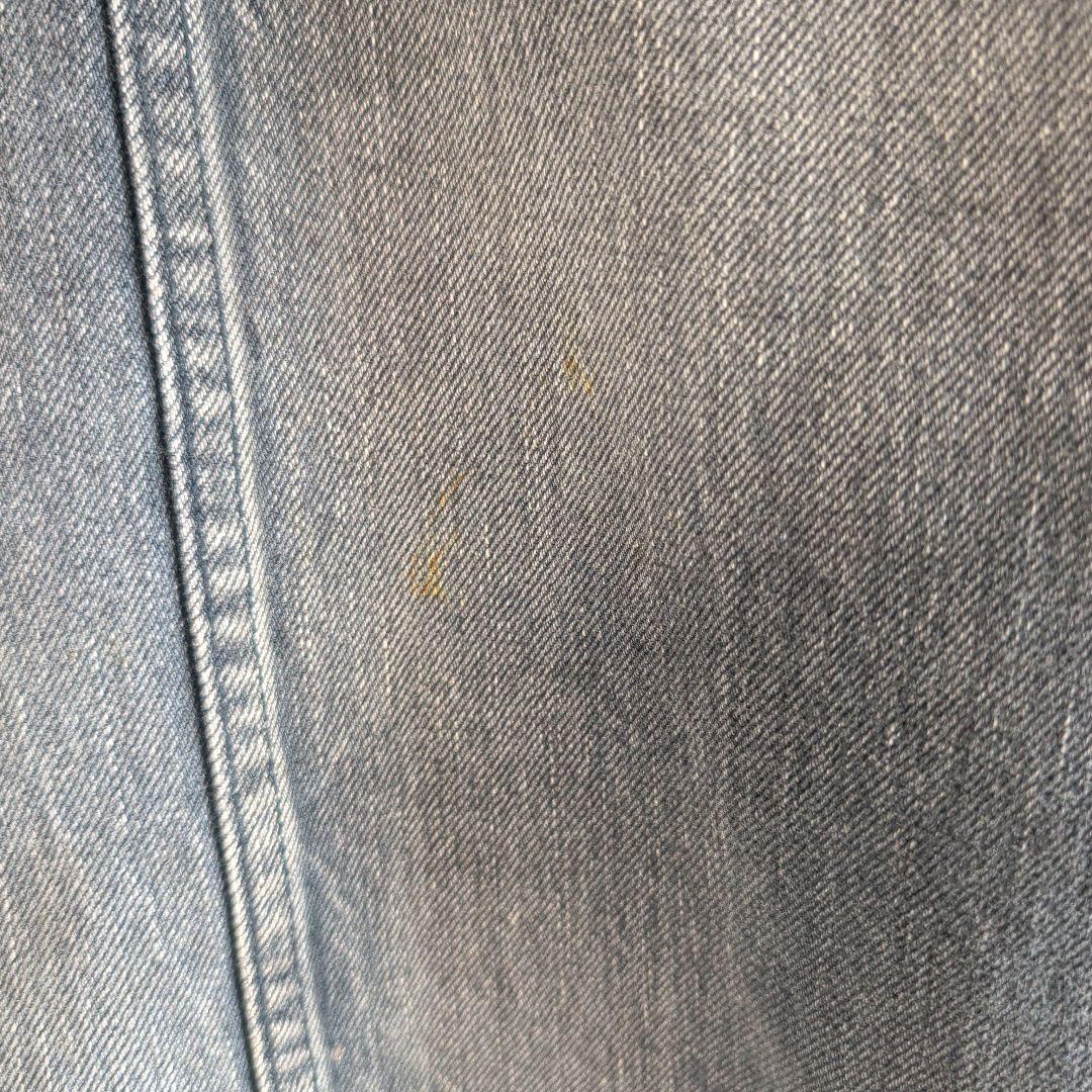 デンハム デニムジャケット Gジャン 2nd ダメージ加工 ブラック M