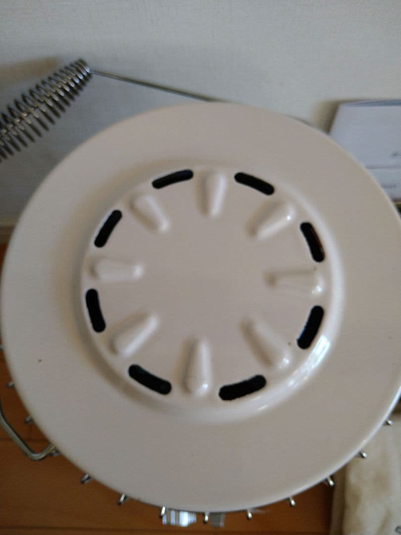 アラジン　ALADDIN　ポータブルガスストーブ　ストーブファン　オフホワイト