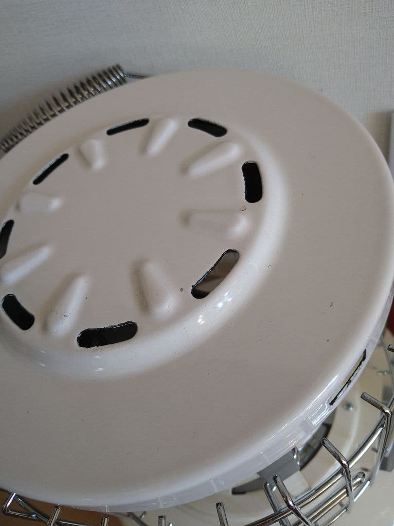 アラジン　ALADDIN　ポータブルガスストーブ　ストーブファン　オフホワイト