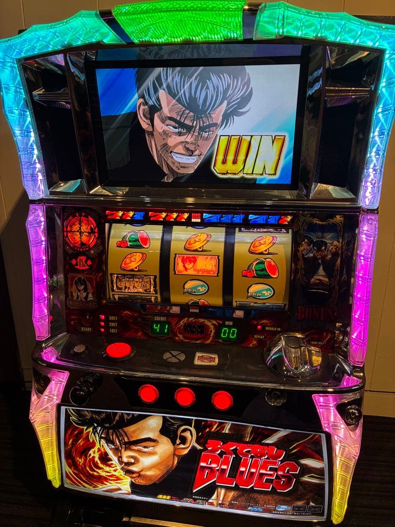 【レア台】ろくでなしブルース実技 家スロ 5号機（送料代込み）