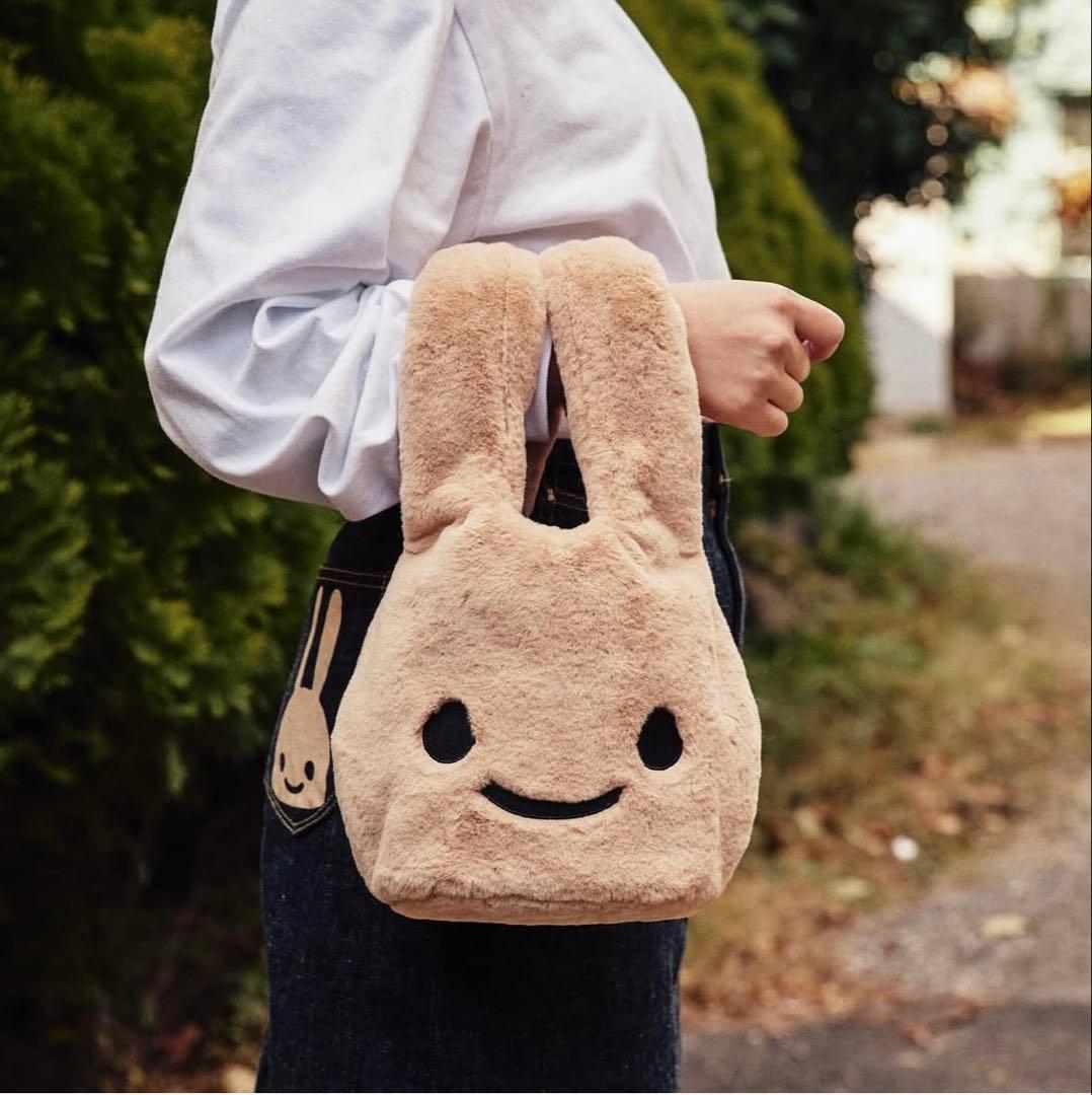 CUNE キューン　うさぎ　ふわふわバッグ　2way 未使用　ファー素材