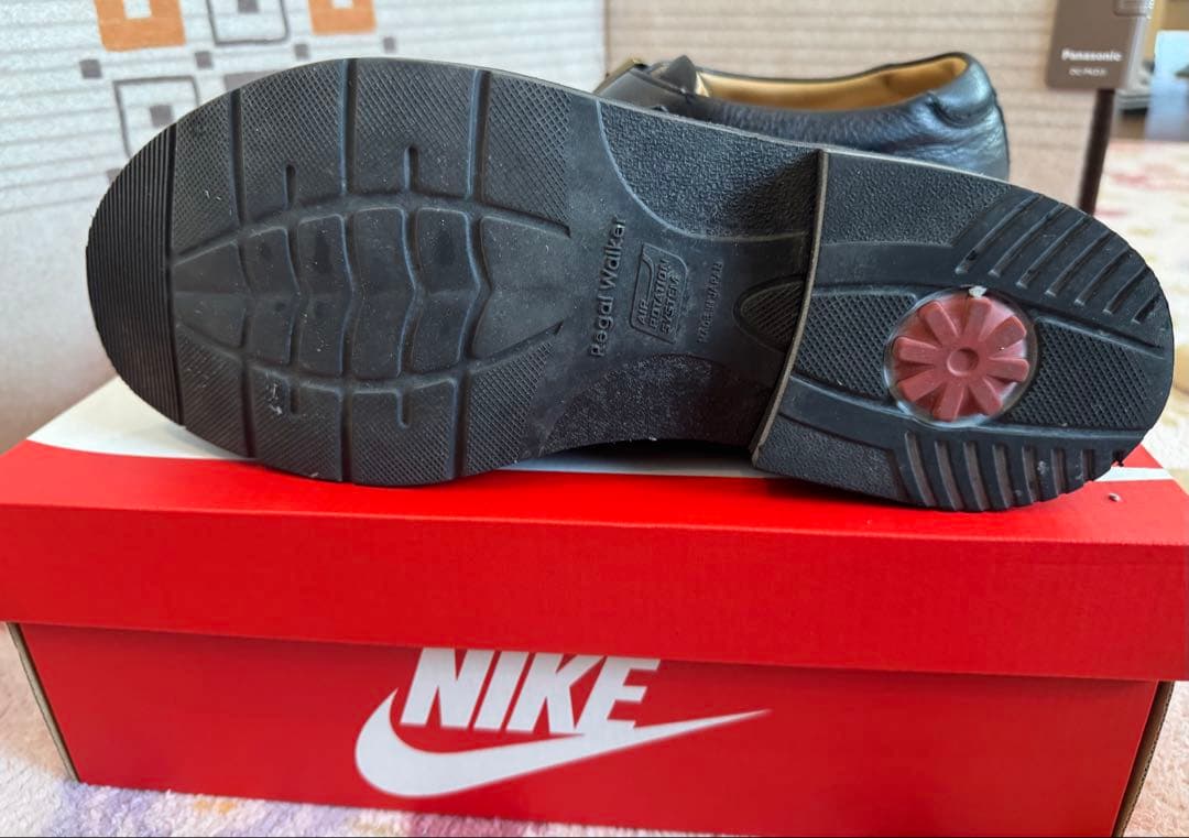 Regal Walker ブラックレザーシューズ25.5cm