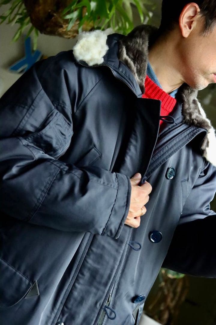 新品　CIOTA スビンコットンナイロンツイル　N-3B フライトジャケット