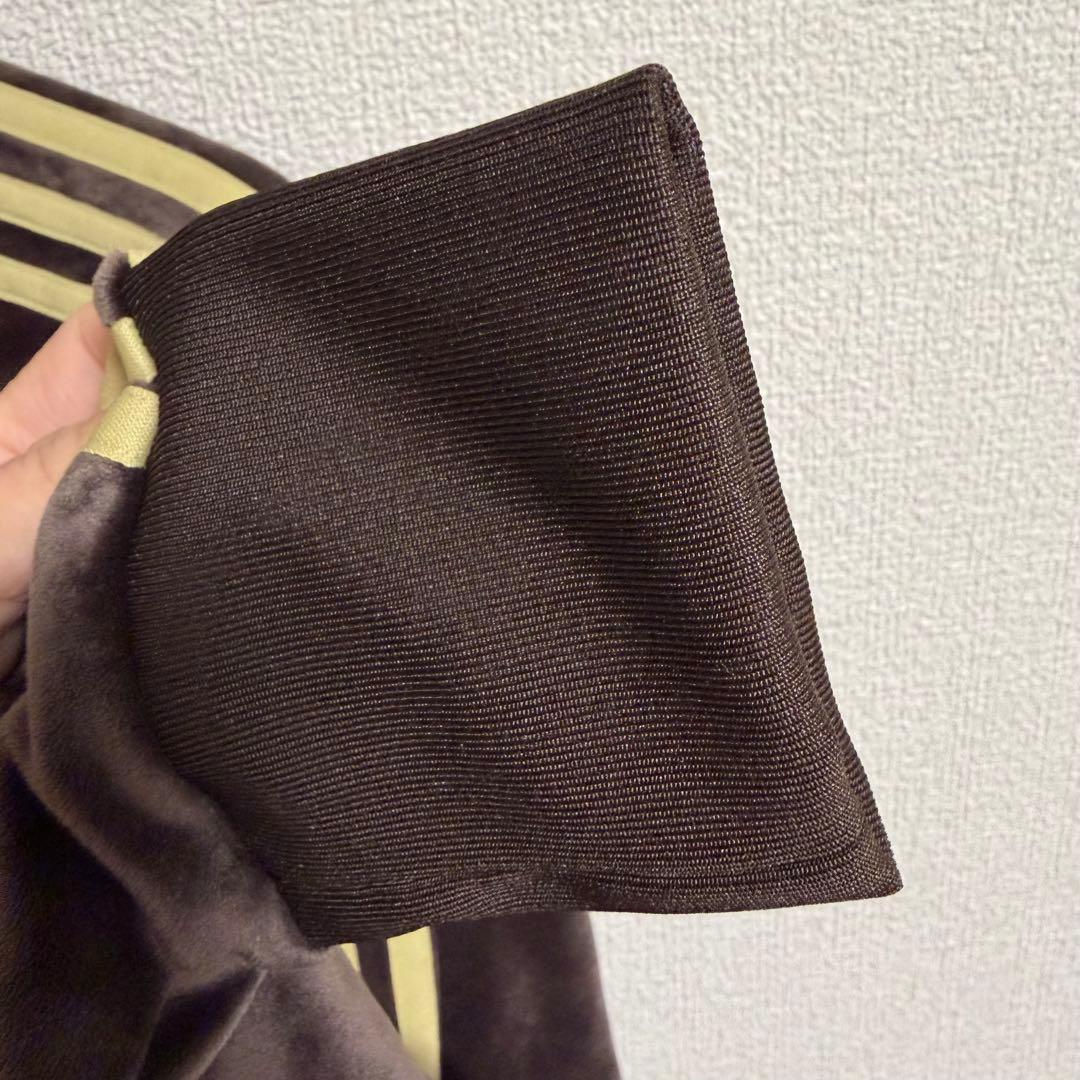 アディダス ファイヤーバード トラックトップ ベロアジャケット