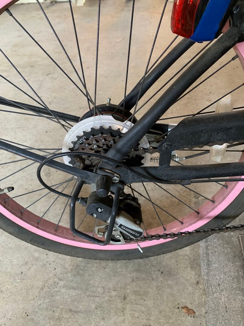 ビーチクルーザー 自転車　22インチ　引取り限定‼️