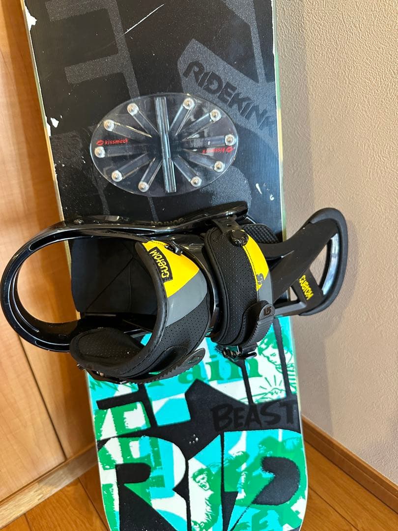 【値下げは1/31まで】RIDE KINK スノーボード ビンディング付き
