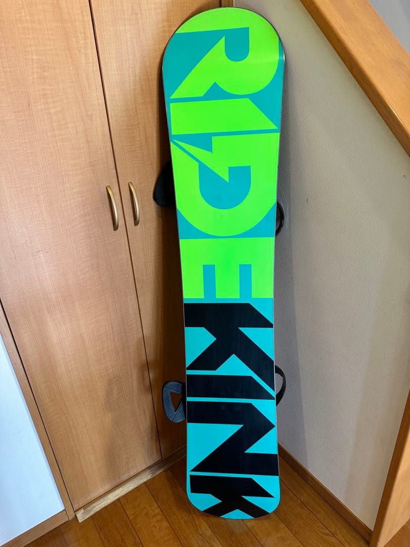 【値下げは1/31まで】RIDE KINK スノーボード ビンディング付き