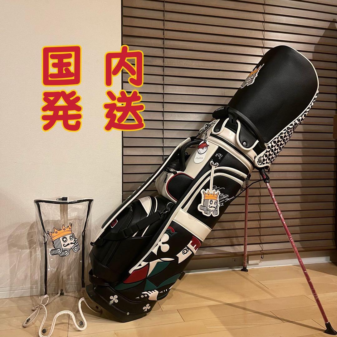 即発送 25新作 MALBON マルボンゴルフ キャディバッグ KING