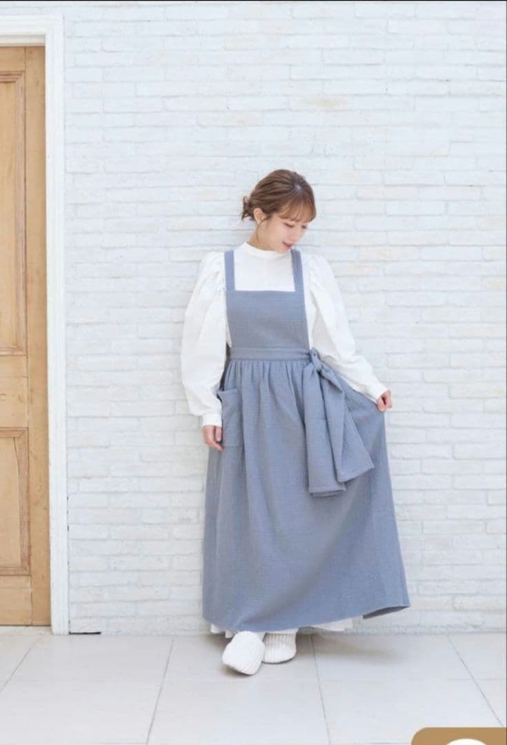 parsley  辻希美 コットンガーゼエプロン