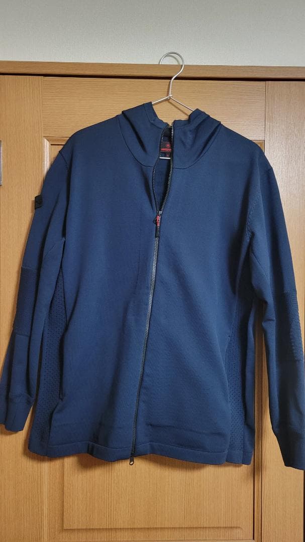 BRIEFING フード付きジャケット XL ネイビー