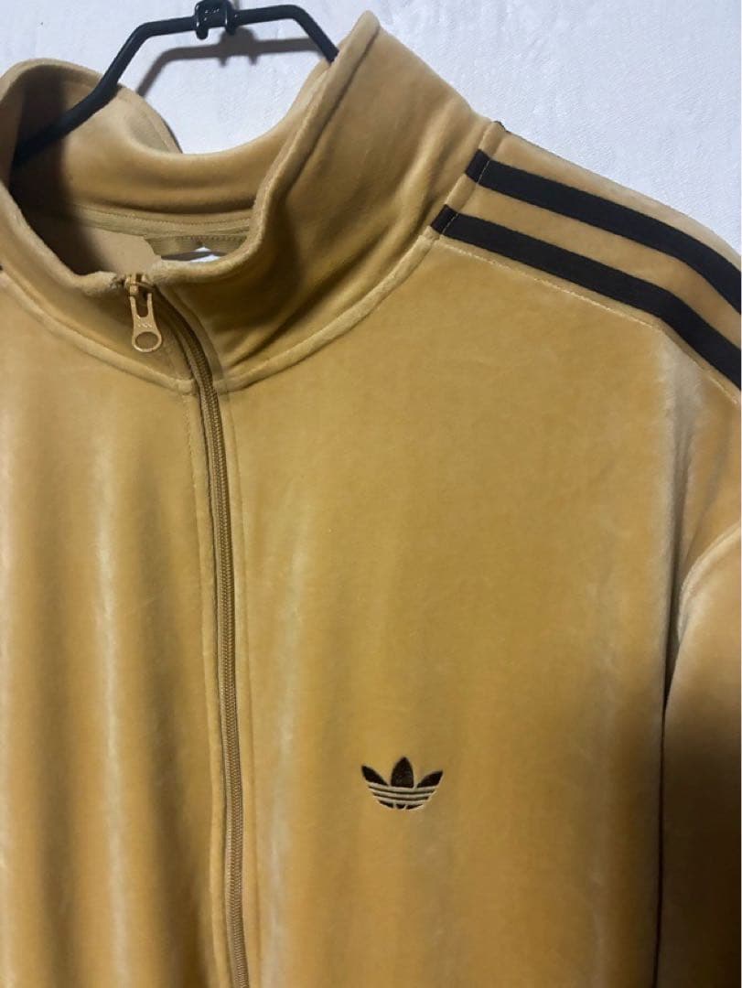adidas アディダス ベロアジャージ トラックジャケット 2XLサイズ 美品