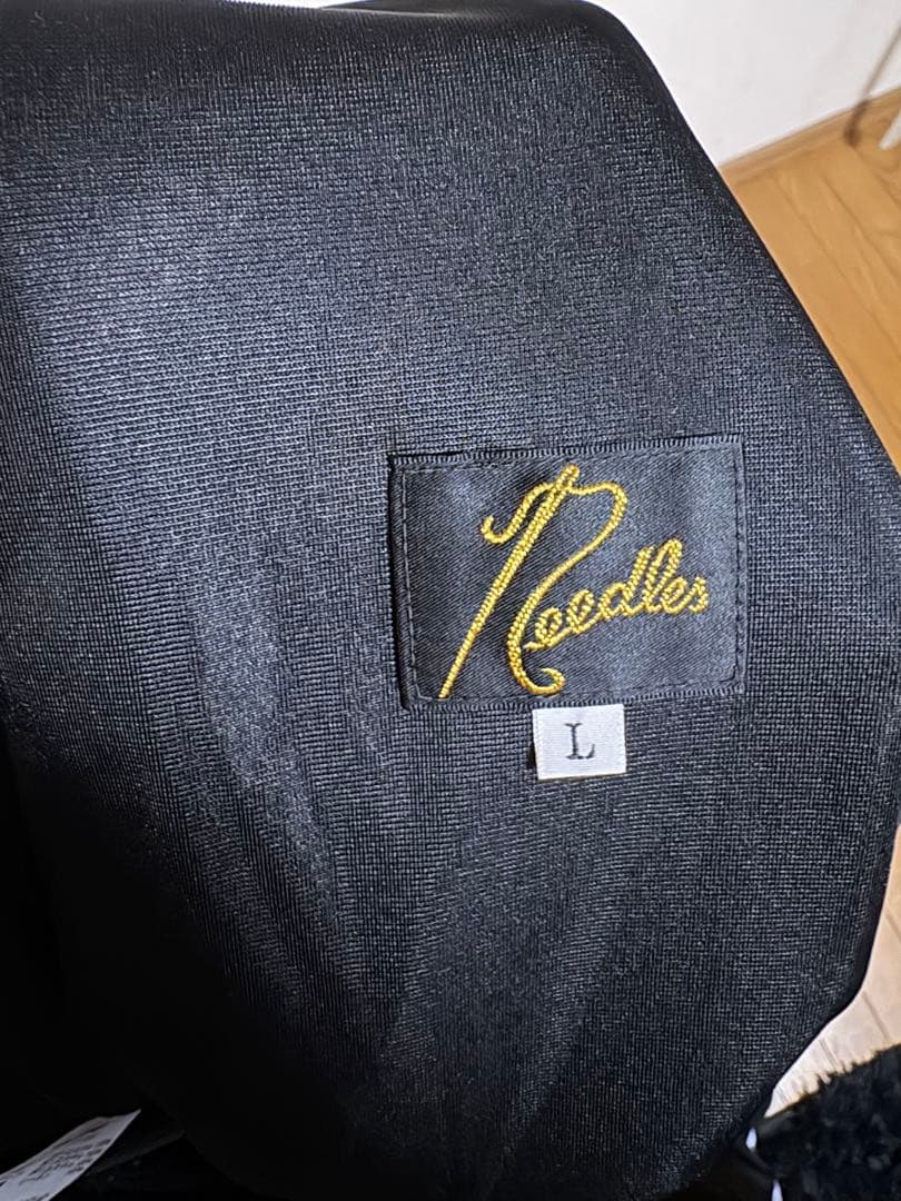 N*e様 本日限定値下げ Needles 黒メッシュストレートパンツ