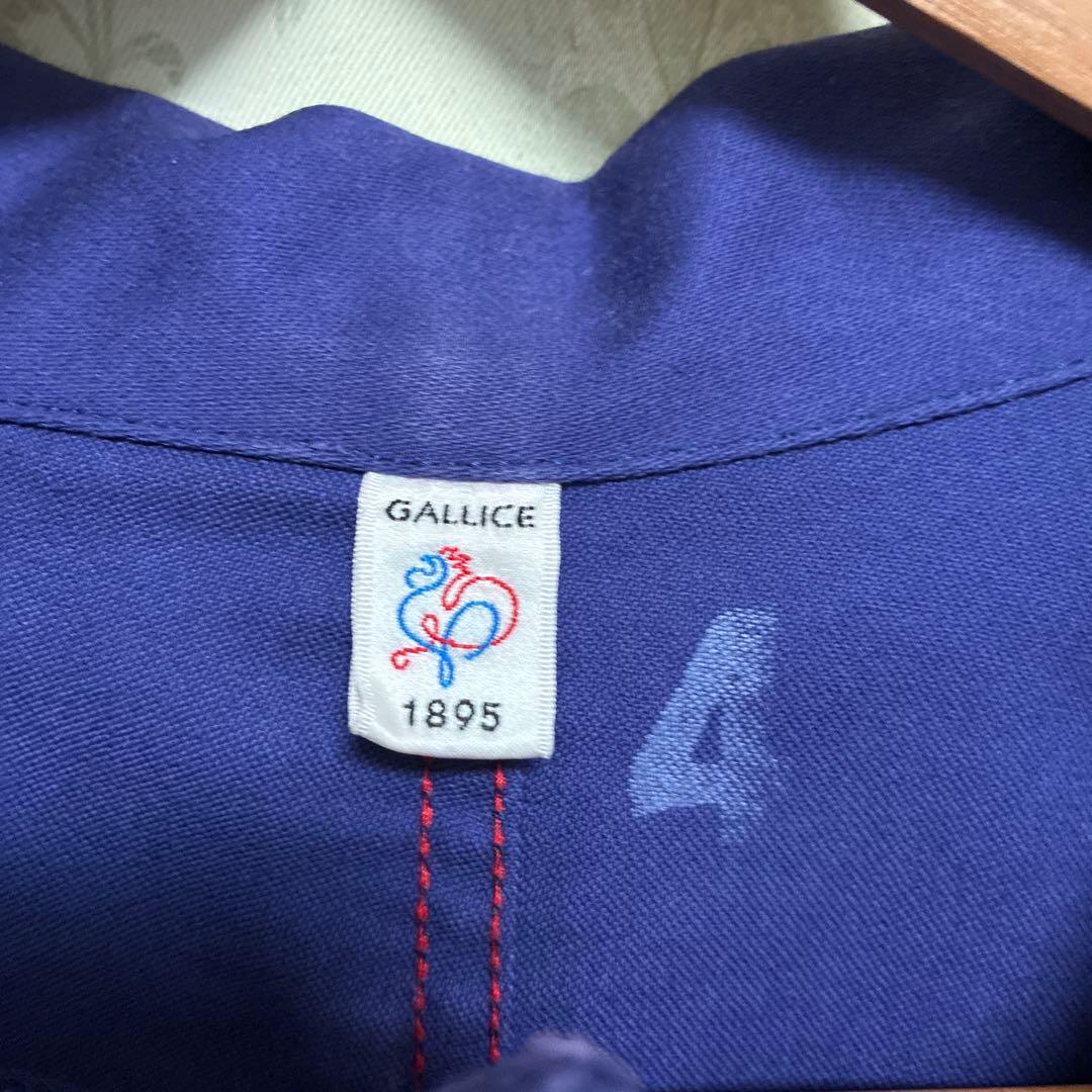 LE TRAVAILLEUR GALLICE　モールスキンカバーオール　ブルー