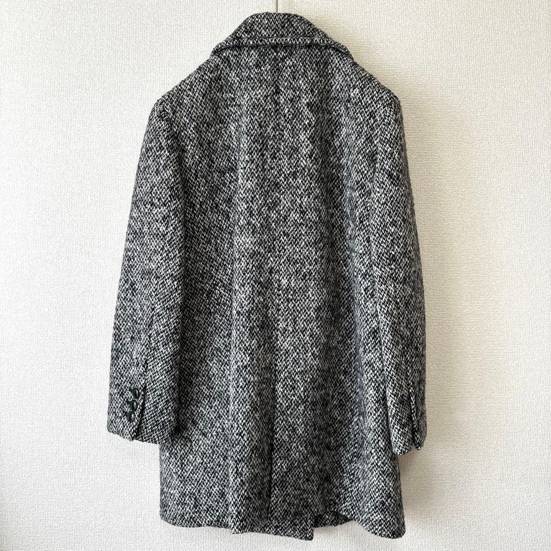 美品✨23区 Moessmer ダブルブレスト ツイード ウール100% コート