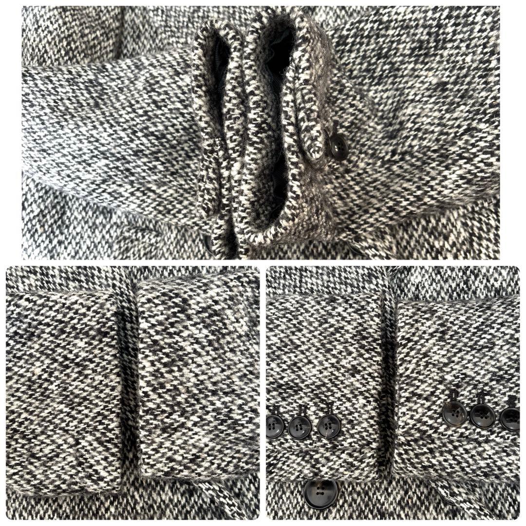 美品✨23区 Moessmer ダブルブレスト ツイード ウール100% コート