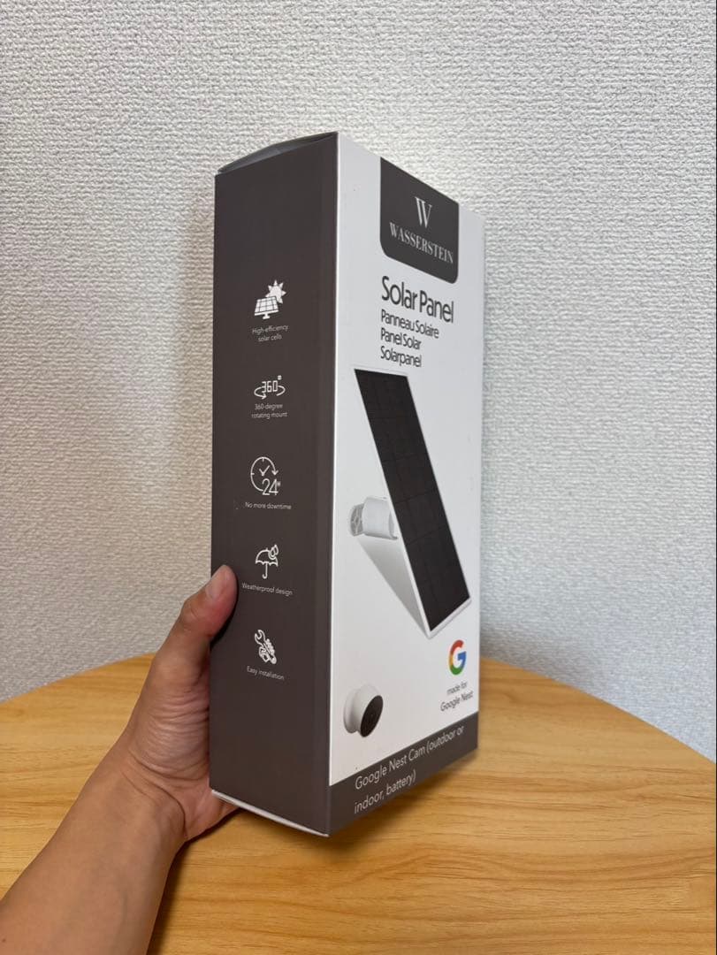 未開封Google Nest Cam Wasserstein